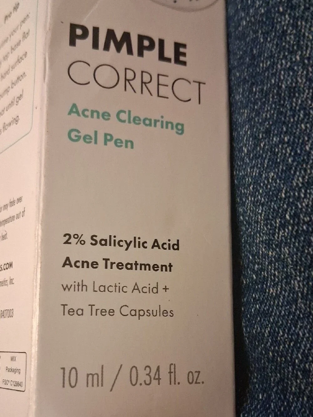 NIB! Pimple Correct Acne Clearing Gel Pen